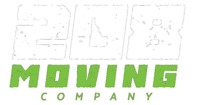 208 Moving Company Logo