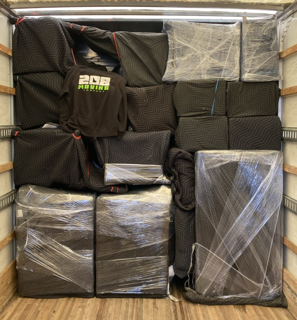 Professional long-distance truck loading by 208 Moving Company in Boise Idaho